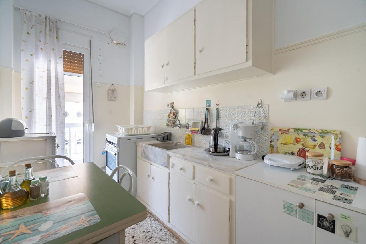Family Apartment At Kalithea 2 Bedrooms 4 Pers 아테네 외부 사진